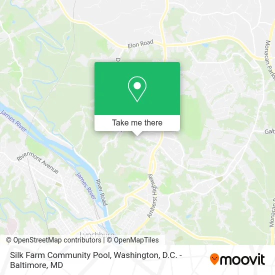 Silk Farm Community Pool map