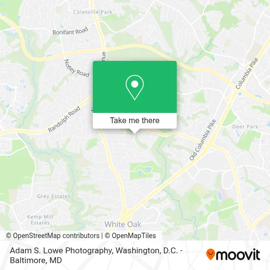 Adam S. Lowe Photography map