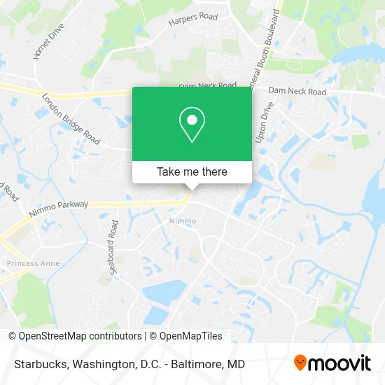 Starbucks map