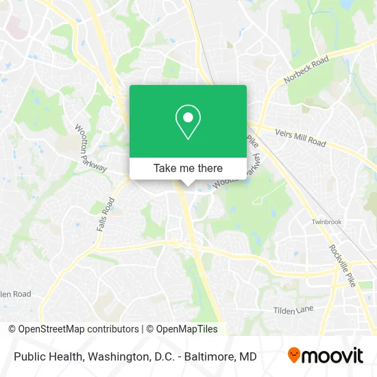 Public Health map
