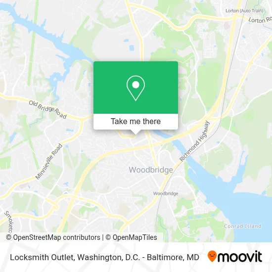 Locksmith Outlet map