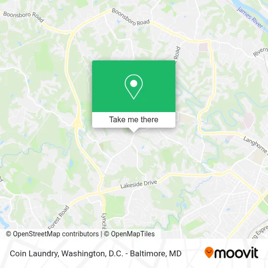 Coin Laundry map