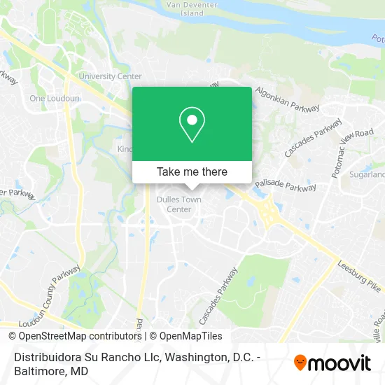 Distribuidora Su Rancho Llc map