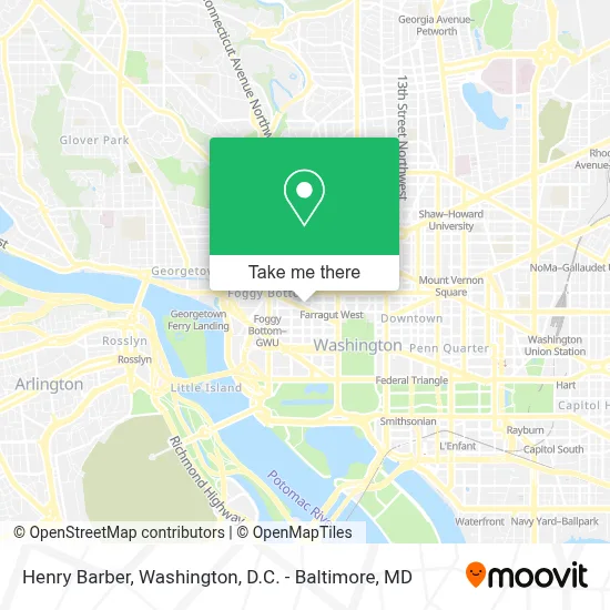 Henry Barber map