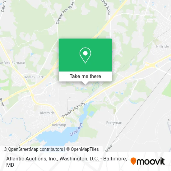 Atlantic Auctions, Inc. map