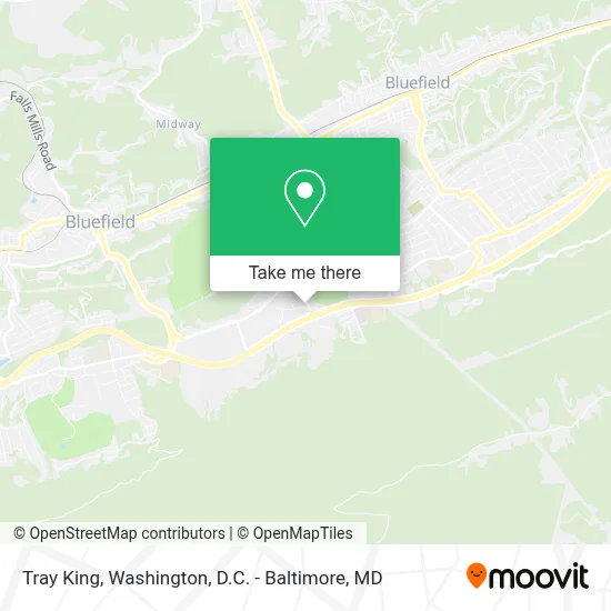 Tray King map
