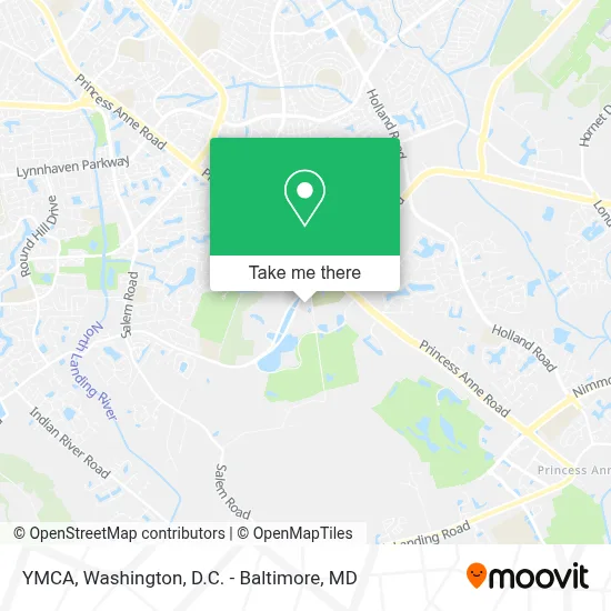 Ymca map