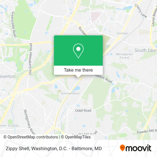 Mapa de Zippy Shell