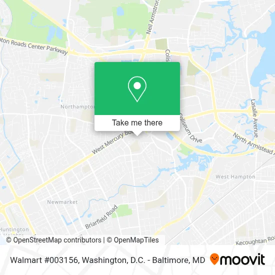 Walmart #003156 map