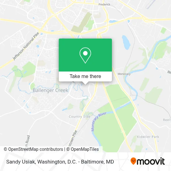 Sandy Usiak map