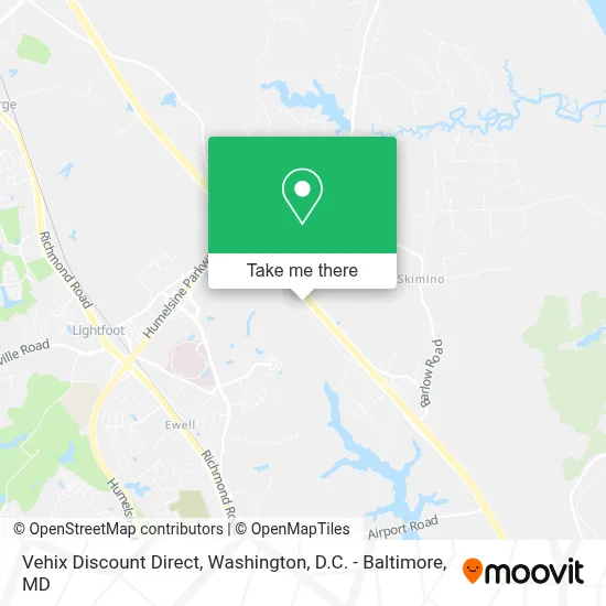Vehix Discount Direct map