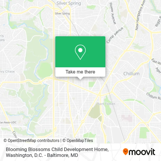 Blooming Blossoms Child Development Home map