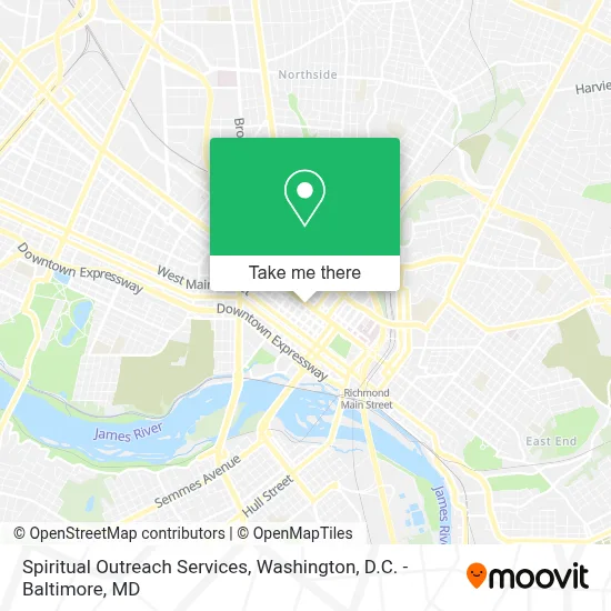 Spiritual Outreach Services map