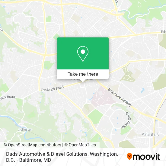 Dads Automotive & Diesel Solutions map