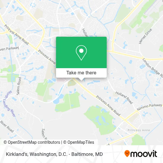 Kirkland's map