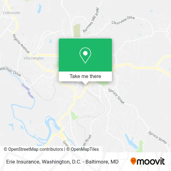 Erie Insurance map