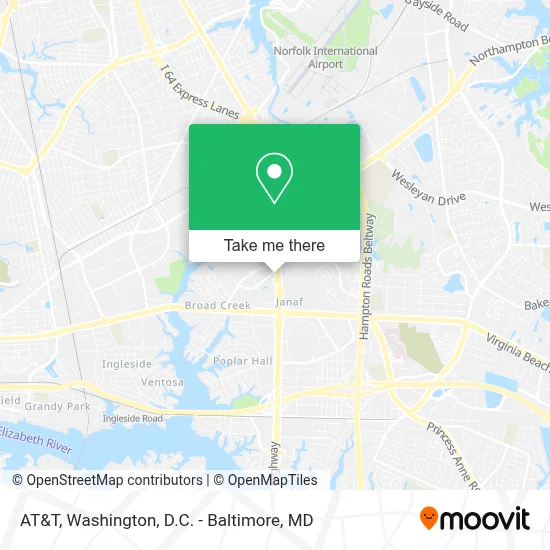 At&T map