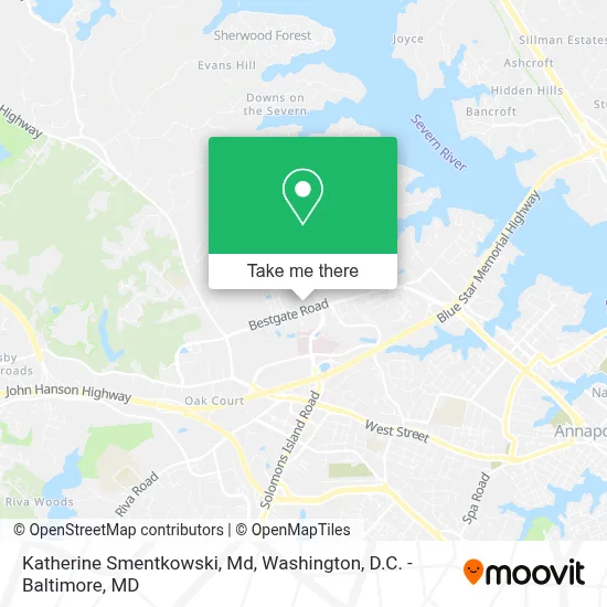 Katherine Smentkowski, Md map