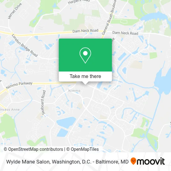 Wylde Mane Salon map