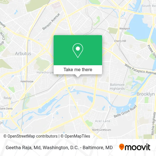 Geetha Raja, Md map
