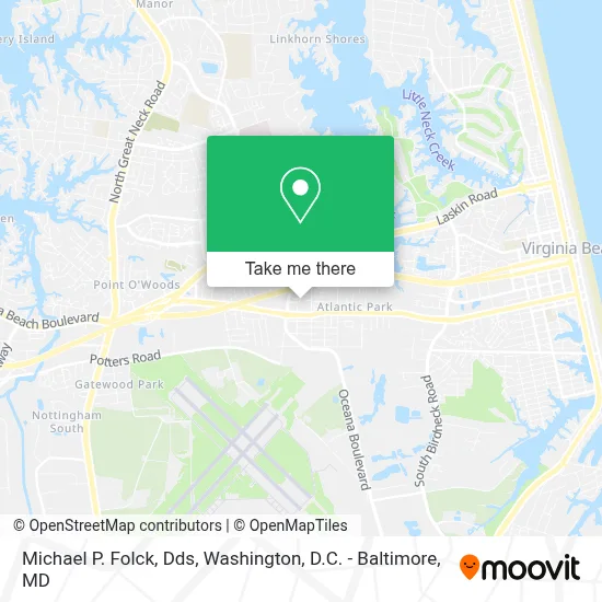 Michael P. Folck, Dds map