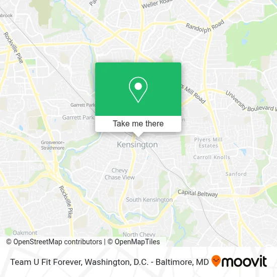 Team U Fit Forever map