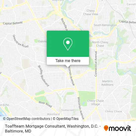 Toaffteam Mortgage Consultant map