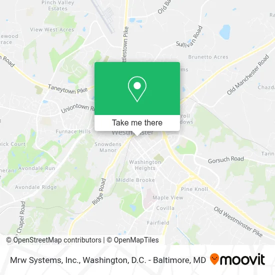 Mrw Systems, Inc. map