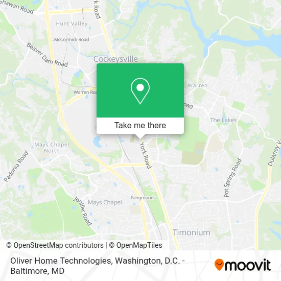 Oliver Home Technologies map