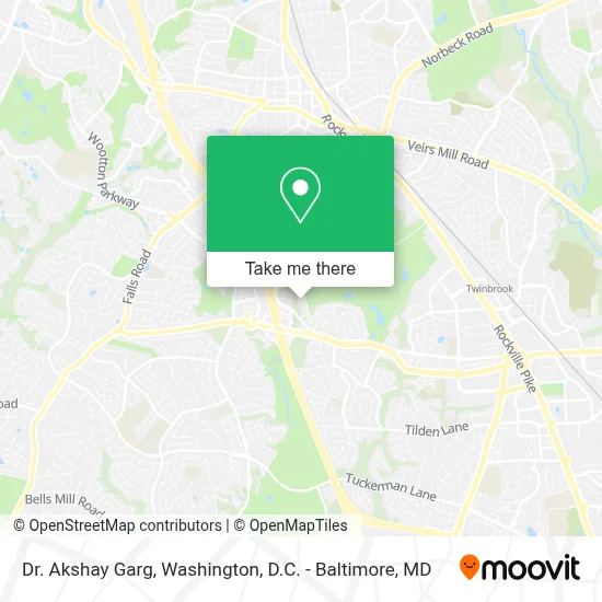 Dr. Akshay Garg map