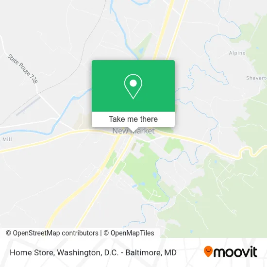 Home Store map