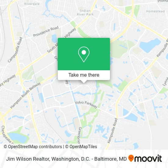 Jim Wilson Realtor map
