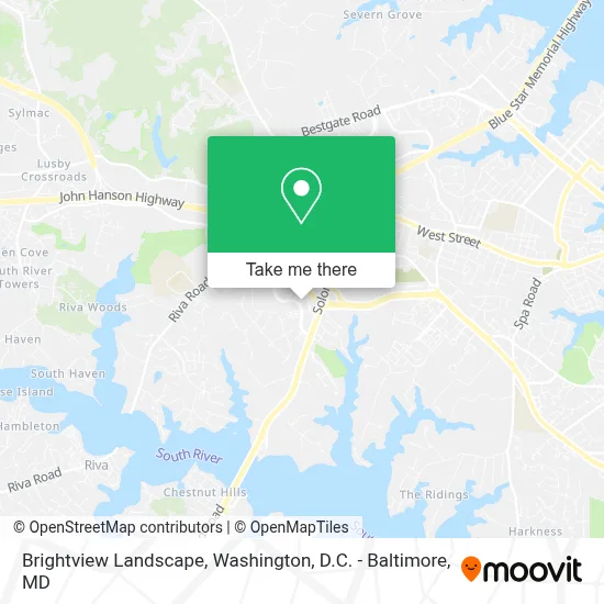 Brightview Landscape map