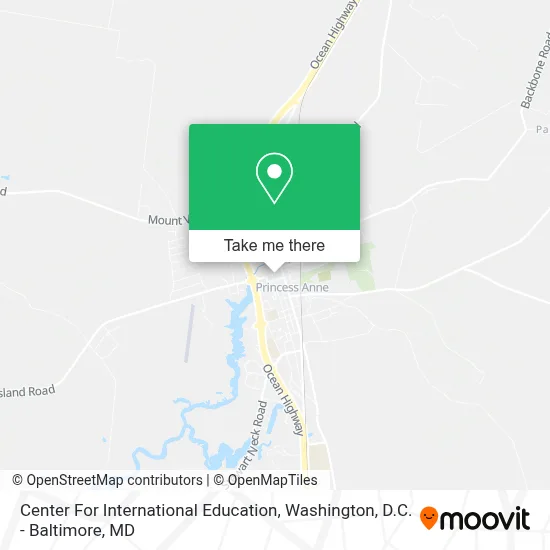 Center For International Education map