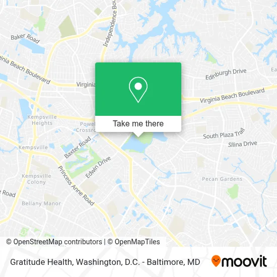 Gratitude Health map
