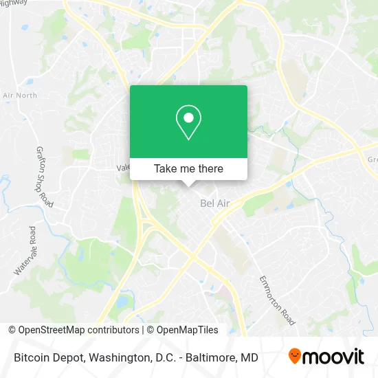 Bitcoin Depot map