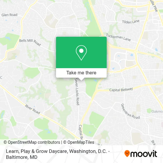 Learn, Play & Grow Daycare map