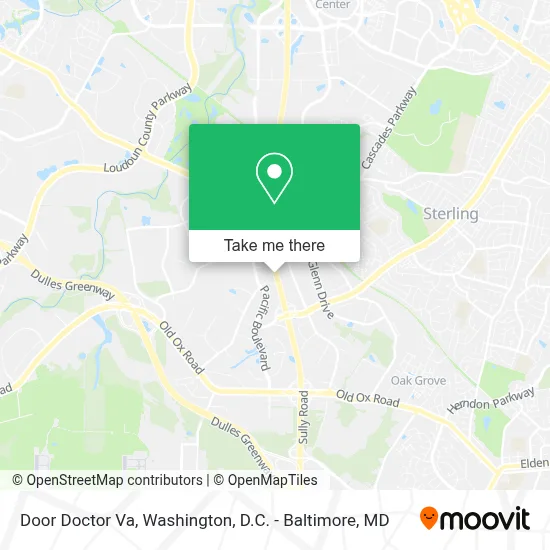 Door Doctor Va map