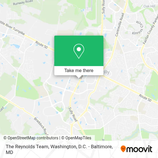 The Reynolds Team map