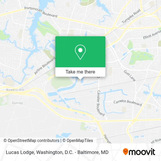 Lucas Lodge map