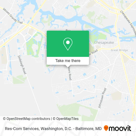 Res-Com Services map