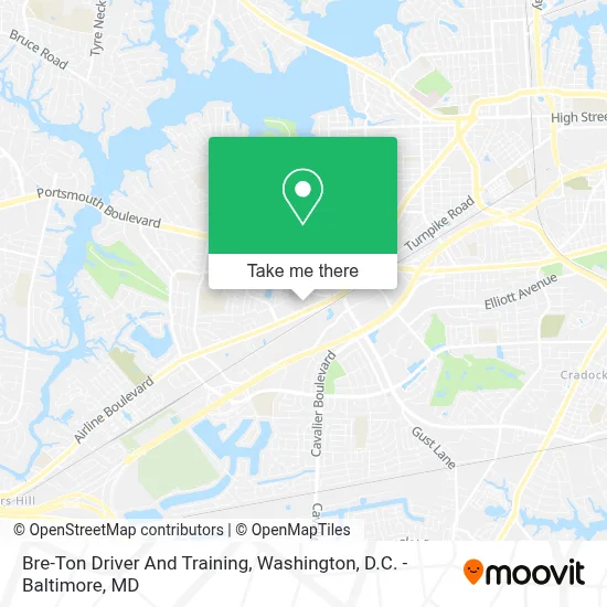 Bre-Ton Driver And Training map