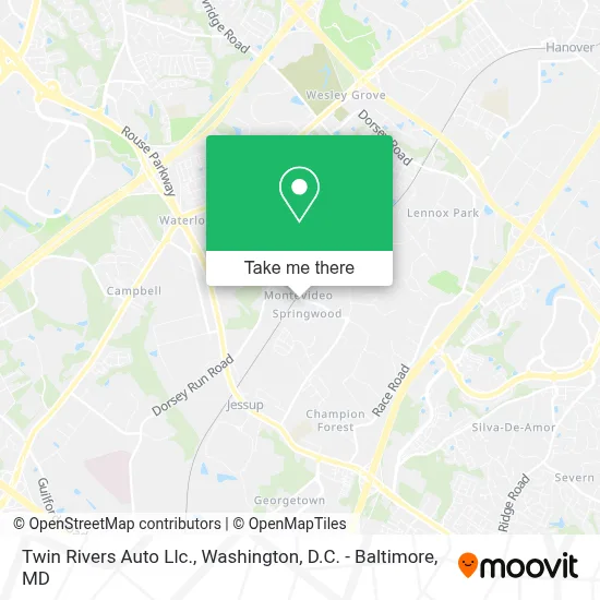 Twin Rivers Auto Llc. map