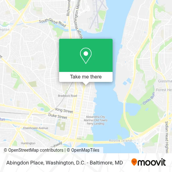 Abingdon Place map