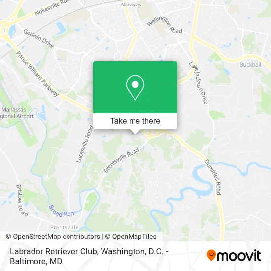 Labrador Retriever Club map