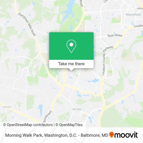 Morning Walk Park map