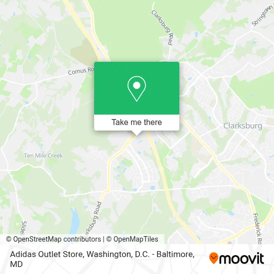 Adidas Outlet Store map