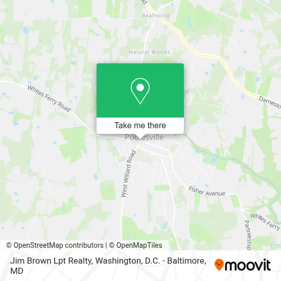 Jim Brown Lpt Realty map
