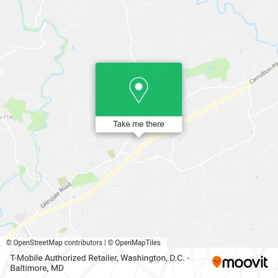 T-Mobile Authorized Retailer map