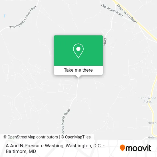 A And N Pressure Washing map